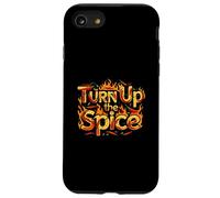 Turn Up The Spice Hot Chili Peppers Foodie Design Carcasa para iPhone SE (2020) / 7/8
