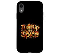 Turn Up The Spice Hot Chili Peppers Foodie Design Carcasa para iPhone XR