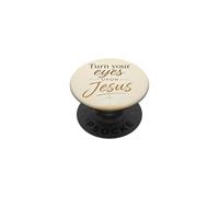 Turn Your Eyes Upon Jesus - Christian Faith Evangelism PopSockets PopGrip Adhesivo