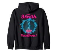 Turned MY Breath INTO Horsepower Sudadera con Capucha
