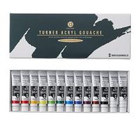 TURNER 13 The acrílico gouache (12 colores) Juego escolar (importación de Japón)