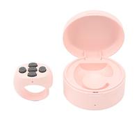 Turner de Página de Control Remoto Bluetooth, para TikTok para Aplicación Kindle Clicker de Anillo de Desplazamiento Remoto, JX05S Botón de Autofoto de Obturador Remoto de Cámara (Rosa)