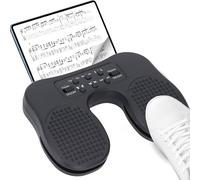 Turner de Página Inalámbrica para Instrumentos Musicales, Silencio Recargable Pedal de Pie Inalámbrico Wifi Bt USB C Conexión Cableada Pedal de Música de Música Personalizada,