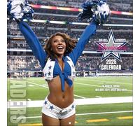 TURNER LICENSING Dallas Cowboys Cheerleaders - Calendario de pared lateral de 12 x 12 pulgadas, 16 meses (25998011961)