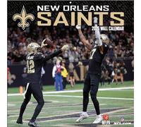 Turner Licensing, NFL New Orleans Saints - Calendario de pared 2025