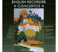 Turner^Royal Ballet Sinfonia - English Recorder Concertos