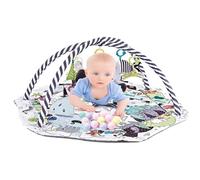 Turnhall-Spielmatten para Kleinkinder, 7-in-1-Aktivitätsspielzeugset para Kleine Mädchen, Weiches, Bequemes, Waschbares Kleinkindspielzeug para Die Visuelle, Oído, Sensorische Und Motorische Entwick