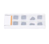 Turning Insertar cortador de carburo de carburo conjunto de herramientas de torno de 10 piezas kit de corte CNC de fresado de alta eficiencia para metales no ferrosos de hierro (BLMP0904R-M)