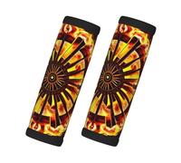 Turning The Flame - Juego de 2 fundas para manijas de equipaje adecuadas para equipaje, bolsas de viaje, carros y otros accesorios de viaje