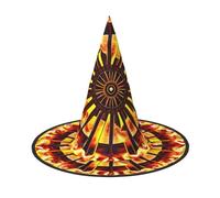 Turning the Flame, sombrero de bruja de Halloween, sombrero de fiesta, adecuado para accesorios de juego de escenario