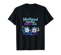Turno Nocturno Enfermera del Club de Ritmo circadiano desalineado Camiseta