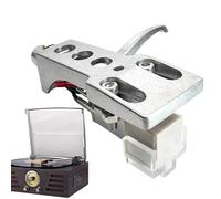 Turntable Cartridge - 1,7 x 1,63 x 3,1 cm Turntable Cartridge Replacement With, Universal Phono Needle Cartridg For Vinyl Record Player, Hi-Fi Sound, Easy Installation