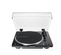 Audio-Technica AT-LP70XBT Giradiscos inalámbrico con tracción por correa totalmente automático (Negro/Plata)