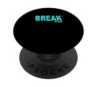 Turquesa Break The Mold Gráfico Turquesa PopSockets PopGrip Adhesivo
