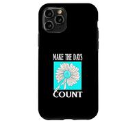 Turquesa Don't Count The Days Gráfico Turquesa Carcasa para iPhone 11 Pro