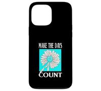 Turquesa Don't Count The Days Gráfico Turquesa Carcasa para iPhone 13 Pro MAX