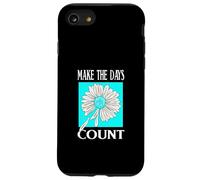 Turquesa Don't Count The Days Gráfico Turquesa Carcasa para iPhone SE (2020) / 7/8