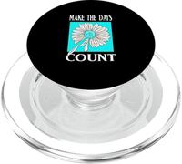 Turquesa Don't Count The Days Gráfico Turquesa PopSockets PopGrip para MagSafe