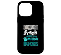 Turquesa Fresh Like A Million Bucks Turquesa Gráfico Carcasa para iPhone 14 Pro Max