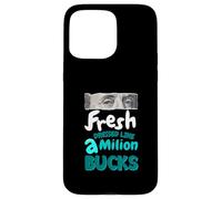Turquesa Fresh Like A Million Bucks Turquesa Gráfico Carcasa para iPhone 15 Pro Max