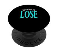 Turquesa Nothing To Lose Gráfico Turquesa PopSockets PopGrip Adhesivo