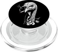 Turquía con Actitud Humor Acción de Gracias PopSockets PopGrip para MagSafe