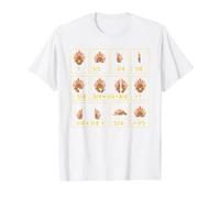 Turquía Fracción de matemáticas Divertido enseñar Profesor de Escuela de Acción de Gracias Camiseta gráfica económica, Hombre, Blanco, L