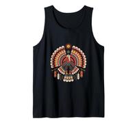Turquía Indígena Indio Tribal Arte Nativo Americano Camiseta sin Mangas