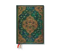 Turquoise Chronicles (Turquoise Chronicles) Midi Vertical 12-month Dayplanner 2024 (Elastic Band Closure)