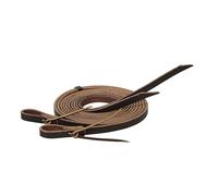 Turquoise Cross Skirting Leather Split Reins Riendas divididas de Cuero para zócalos, Unisex Adulto, Aceitado Oscuro, 00