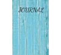 Turquoise Journal: Notebook for Men and Women | 6x9 120 Pages | For Journaling, To Do Lists, Note Taking, and More