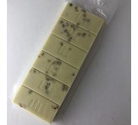 Turrón Artesano Chocolate Blanco Sabor Limón Con Fruta Deshidratada 300g "Lobetanni" Sin gluten