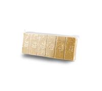 Turrón Artesano Chocolate Gold, Praliné de Pistacho y Arroz Inflado 300g "Lobetanni"