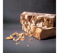 Turrón Chocolate Negro Puro con Almendras, 300 gramos