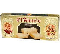 Turrón Coco El Abuelo - 300 grs - Auténtico sabor a TURRÓN con COCO