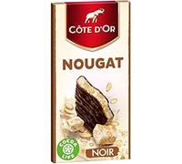 Turrón Côte d?Or Noir, 130 g (paquete de 3)