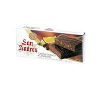 Turrón de chocolate con naranja