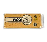 Turrón de Jijona (blando) Artesano - Marca Picó - Con Base de Madera 250g