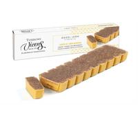 Turrón de Limón Marroquí by Ángel León 300g en Estuche Torrons Vicens - Dulces navideños de Calidad Suprema con Tradición e Innovación - Ganache de Caramelo y Praliné de Almendras