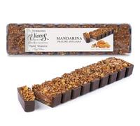 Turrón de Mandarina con Praliné de Avellana 300g Torrons Vicens - Dulce navideño Calidad Suprema - Turrón con praliné de bombón de avellana y caramelo de mandarina - Tradición e innovación