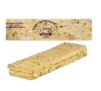 Turrón Duro de Almendra Pistacho Limón Alargado 300 gr