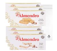 Turrón El Almendro 200gr 3 Tabletas De Duro Y 3 Tabletas De Blando