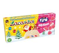 Turrón Jelly Kiss 215 g - Tableta de Chocolate Crujiente con Grageas de Colores | Sin Gluten | Edición Fiesta/Regalo