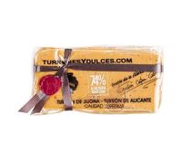 Turrón Jijona con 74% de Almendra Marcona, el máximo porcentaje - Edición Gourmet 300 gramos