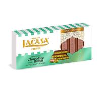 Turrón LACASA - Tableta Gourmet | Variedades exóticas con chocolate y frutas - Turrones premium para Navidad y ocasiones especiales (200gr, Chocolate Dubai)