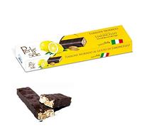Turrón Limoncello Con Sabor Y Chocolate Oscuro - Perle di Sole - Oferta 6 Piezas