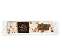 Turrón Nougat de Almendra - Formato 300 gramos - Dulce típico francés similar al turrón - Elaborado en España