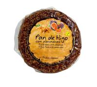 Turrón Pan de higo con almendras - 200 g - Marca El Artesano - Dulce típico tradicional navideño - Calidad Suprema