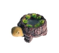 Turtle Air Stone - Difusor de burbujas de oxígeno de cerámica porosa, módulo de aireación de burbujas finas, escultura acuática de intercambio de gases | Depósito de la oxigenación del cuarzo