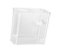 Turtle and Fish Aquarium - Creative Terrarium with Clear Tank Design - Land and Water Sections for Raising Turtles - Multi-Purpose Turtle Habitat and Fish Tank for Homes